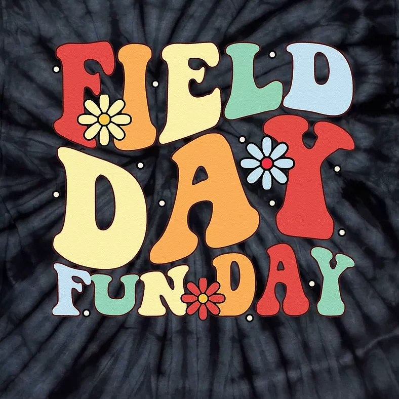 Retro Field Day Fun Day Field Day Games Adults Teachers Tie-Dye T-Shirt