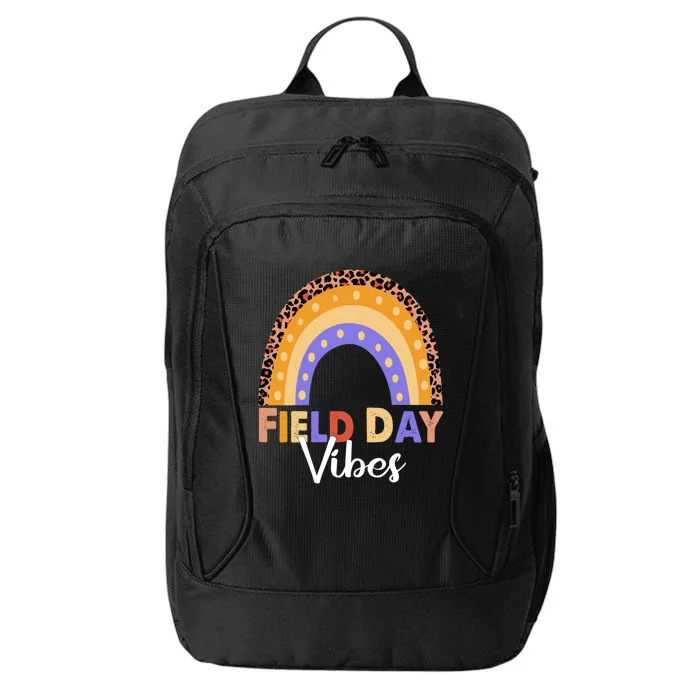 Rainbow Field Day Vibes Tie Dye Teachers Gift City Backpack