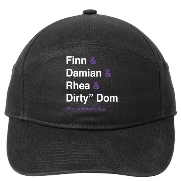 Rtruth Finn Damian Rhea Dirty Dom The Judgment Day 7-Panel Snapback Hat