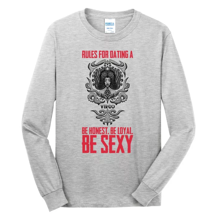 Rules For Dating A Virgo Cute Gift Tall Long Sleeve T-Shirt