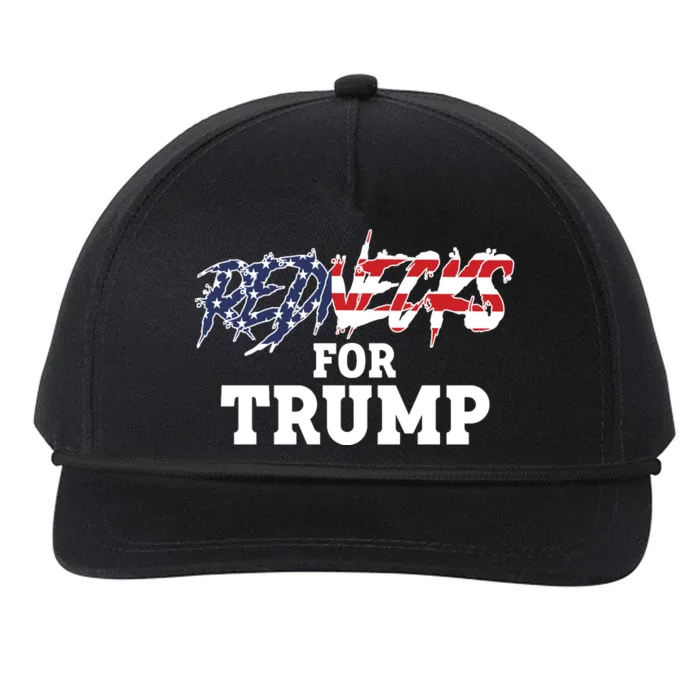 Rednecks For Donald Trump Redneck Trump Supporter Snapback Five-Panel Rope Hat