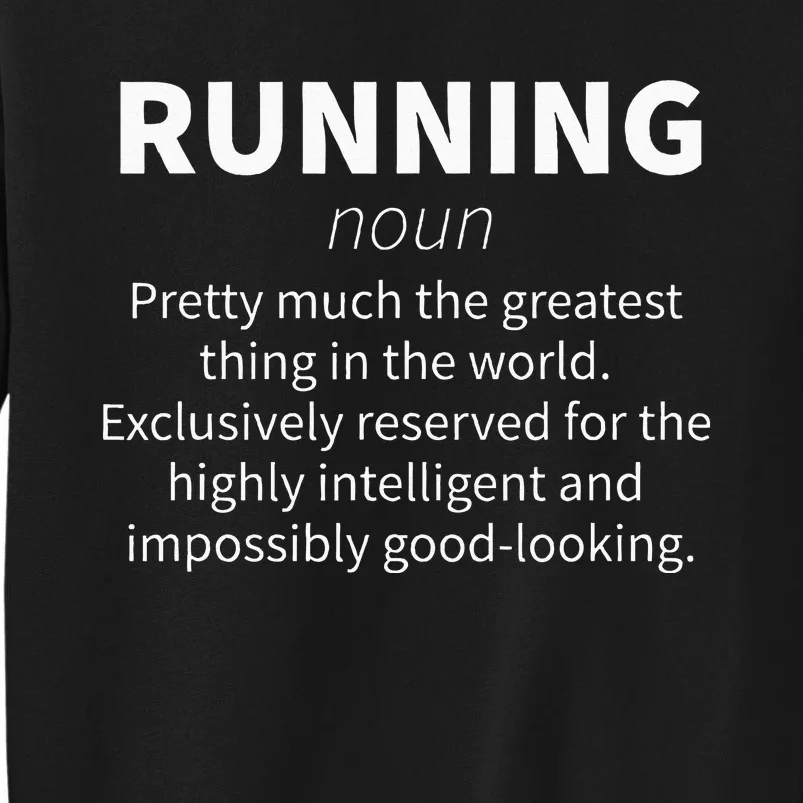 Running Funny Definition Funny 5k Marathon Runner Gift Sweatshirt