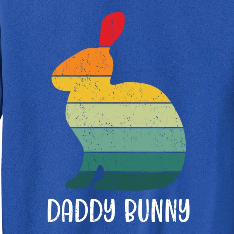 Retro Family Easter Bunny Dad Papa Easter Daddy Bunny Gift Sweatshirt