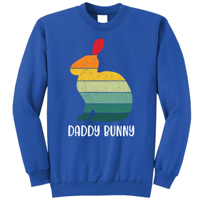 Retro Family Easter Bunny Dad Papa Easter Daddy Bunny Gift Sweatshirt