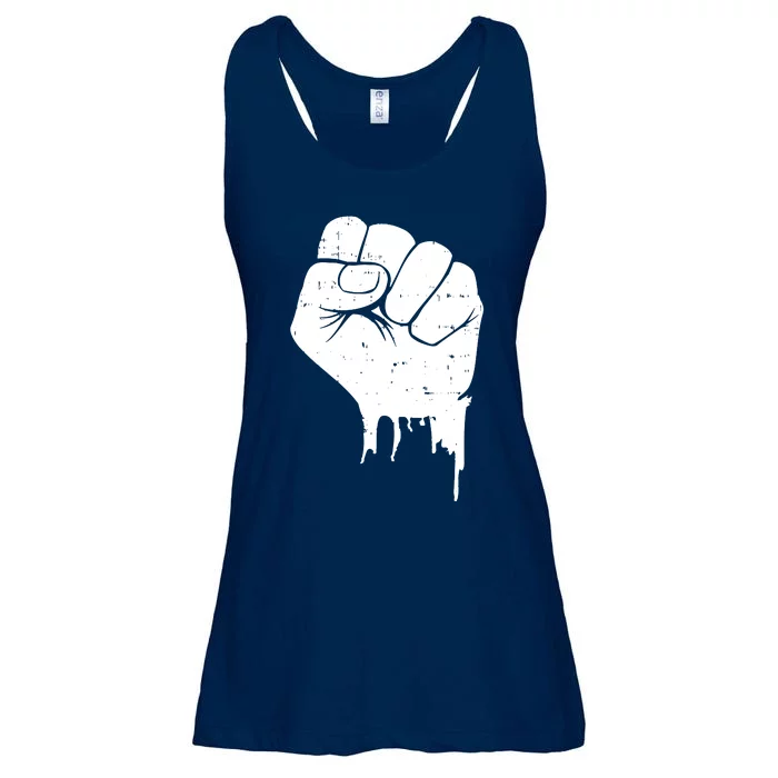 Raised Fist Empower Ladies Essential Flowy Tank