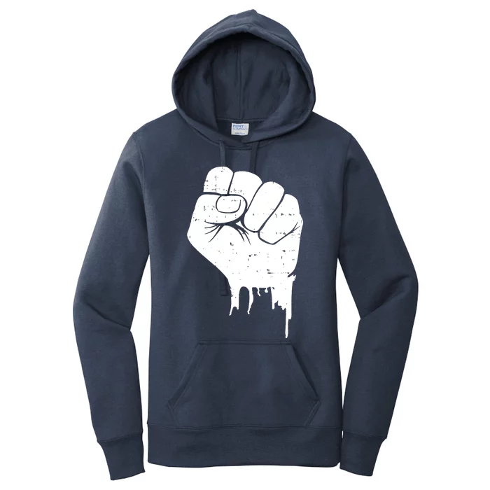 Raised Fist Empower Women's Pullover Hoodie