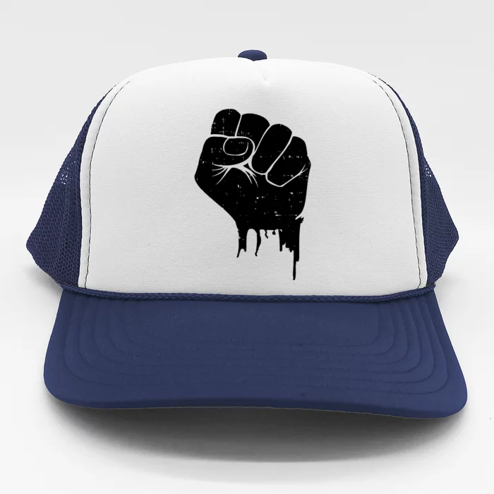 Raised Fist Empower Trucker Hat