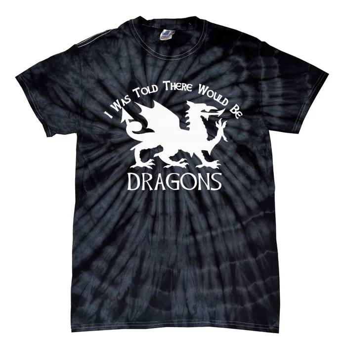 Renaissance Fair Faire Festival Medieval Theme Knight Dragon Tie-Dye T-Shirt