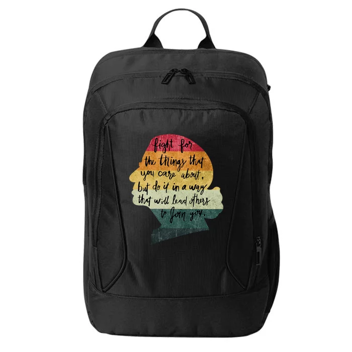 RBG Fight For The Things You Care About Pro Choice City Backpack