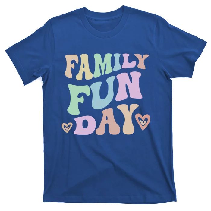 Retro Family Fun Day Vacation Road Trip Retro Gathering Gift T-Shirt