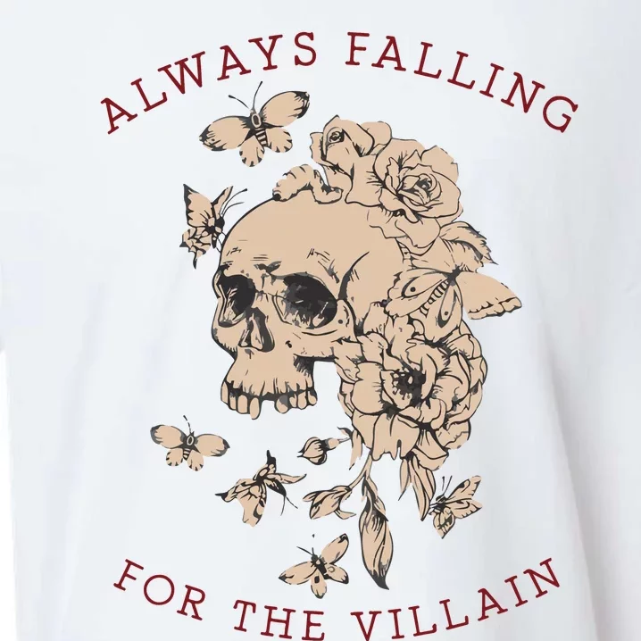 Retro Falling For The Villain Sueded Cloud Jersey T-Shirt