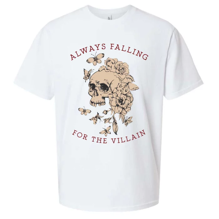 Retro Falling For The Villain Sueded Cloud Jersey T-Shirt