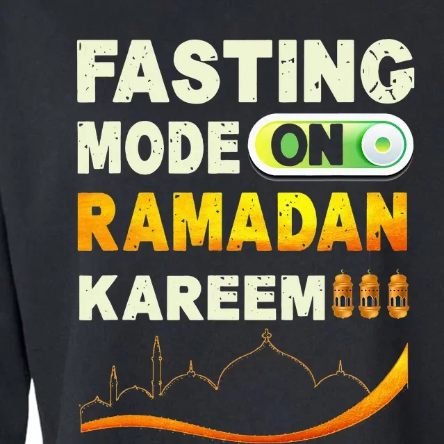 Ramadan Fasting Fashion On Happy Ramadan Muslims Cropped Pullover Crew