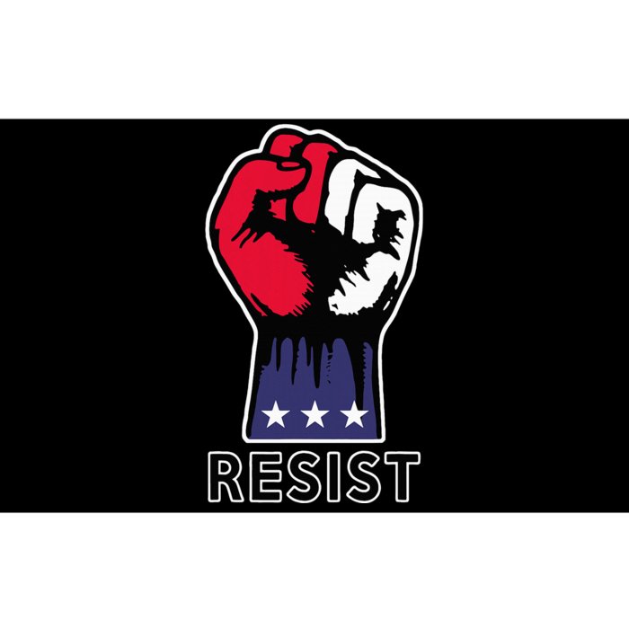 Resistance Fist Fight The Trump Agenda In Usa Bumper Sticker