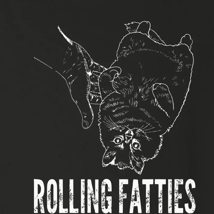 Rollin Fatties Funny Fat Kitty Cat Toddler Long Sleeve Shirt