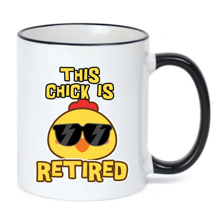 Retiret Funny Funny Gift Mom Sister Retired Party Gift Black Color Changing Mug