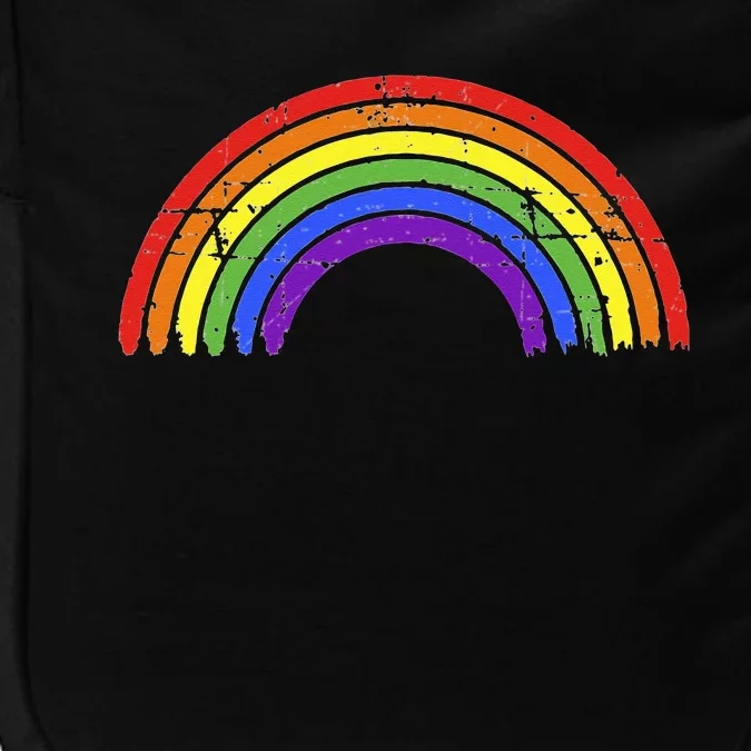 Rainbow Flag For LGBTQ+ Pride Month Awareness Impact Tech Backpack