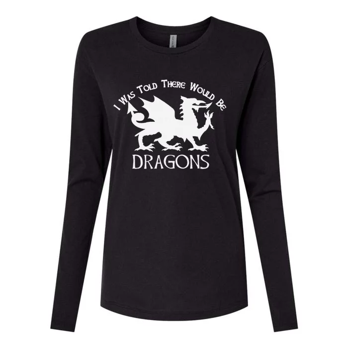 Renaissance Fair Faire Festival Medieval Theme Knight Dragon Womens Cotton Relaxed Long Sleeve T-Shirt