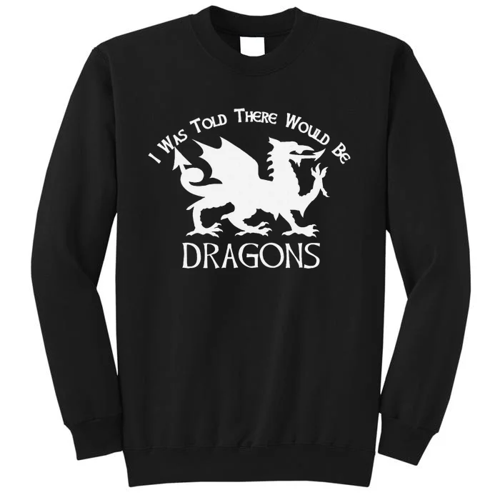 Renaissance Fair Faire Festival Medieval Theme Knight Dragon Tall Sweatshirt