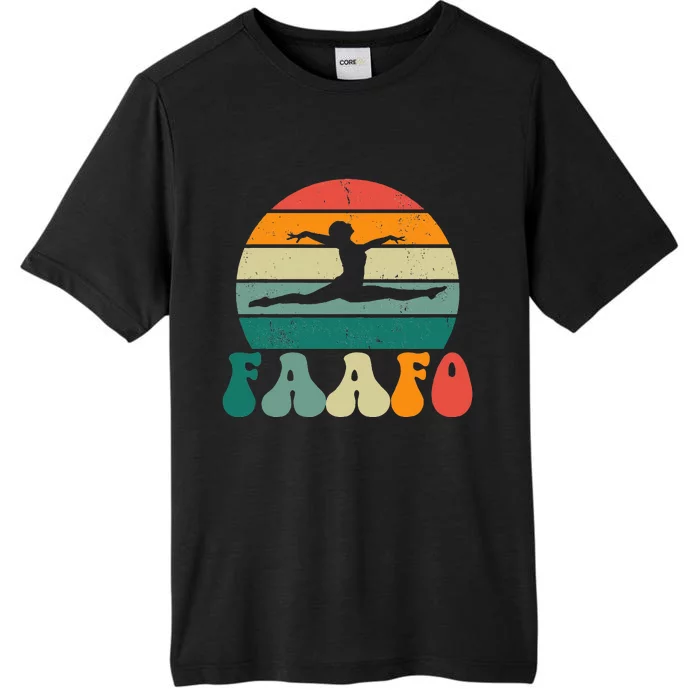 Retro Faafo Gymnastics Gymnast ChromaSoft Performance T-Shirt