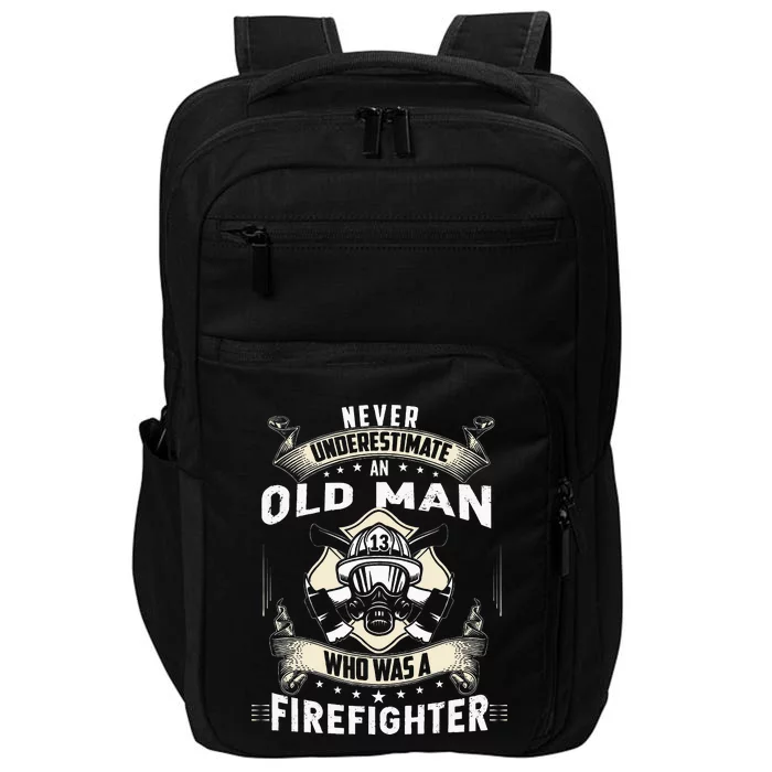 Retired Firefighter Gifts Retired Firefighter Impact Tech Backpack