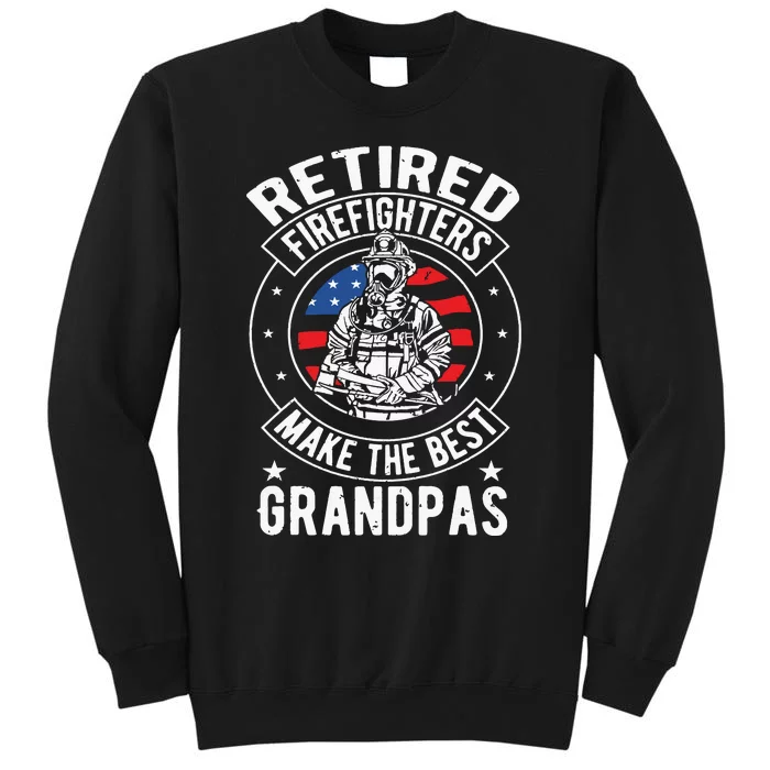 Retired Firefighter Grandpa Fireman Retirement Gift Sweatshirt