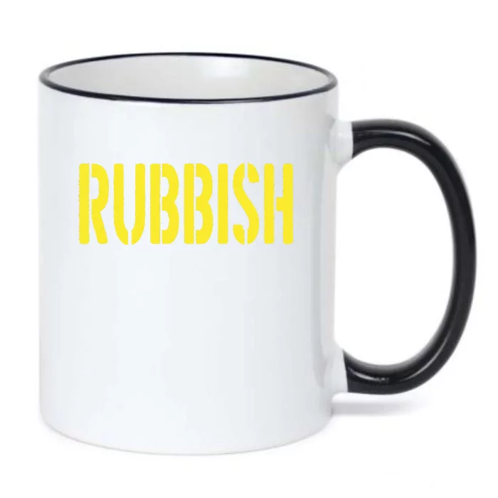 Rubbish funny gamer lover Black Color Changing Mug