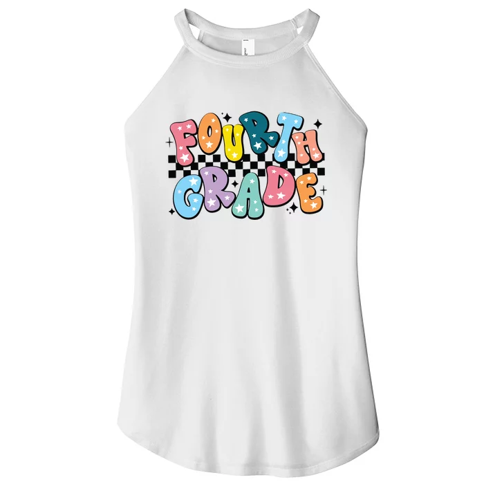 Retro Fourth Grade Women’s Perfect Tri Rocker Tank