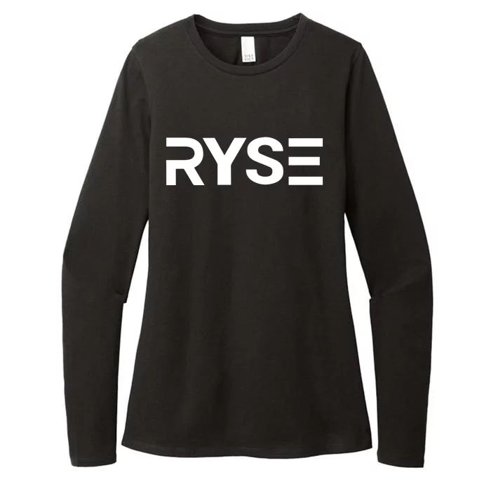 Ryse Fuel Gas Pump Womens CVC Long Sleeve Shirt