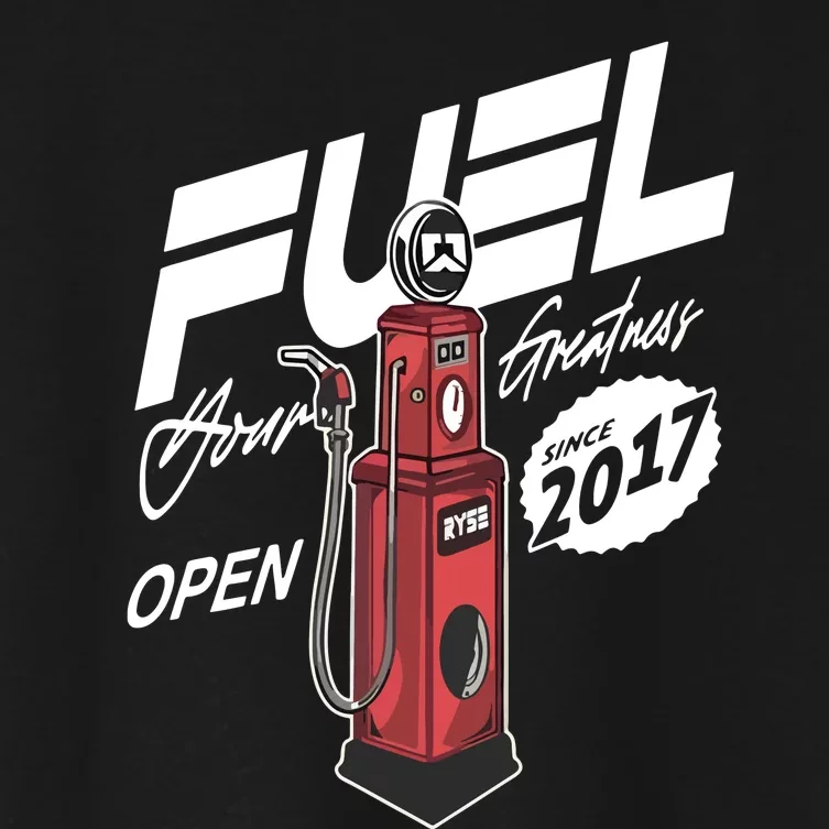 Ryse Fuel Gas Pump Women's Crop Top Tee