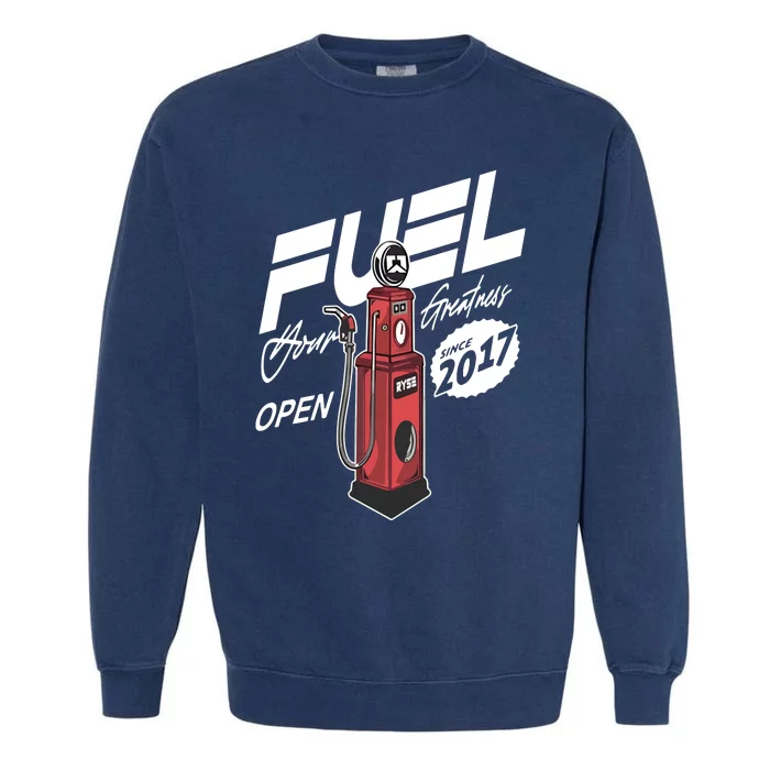 Ryse Fuel Gas Pump Garment-Dyed Sweatshirt