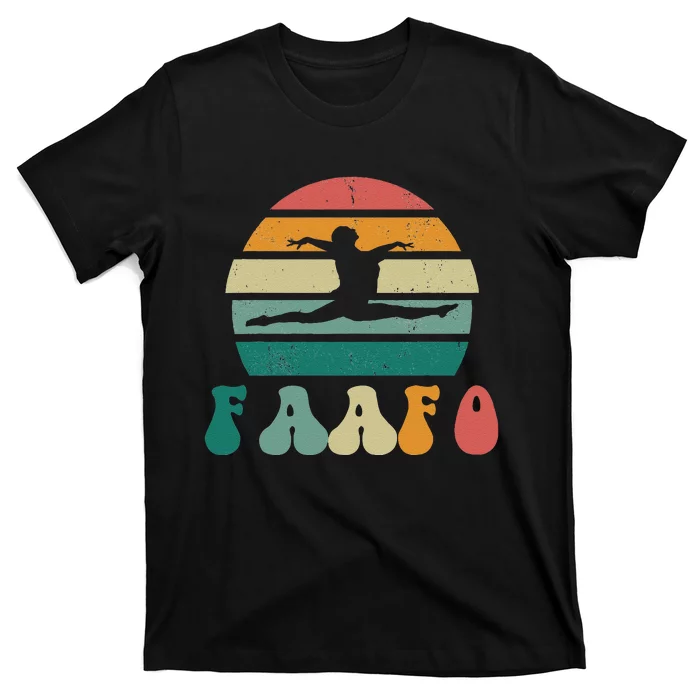 Retro Faafo Gymnastics Gymnast T-Shirt