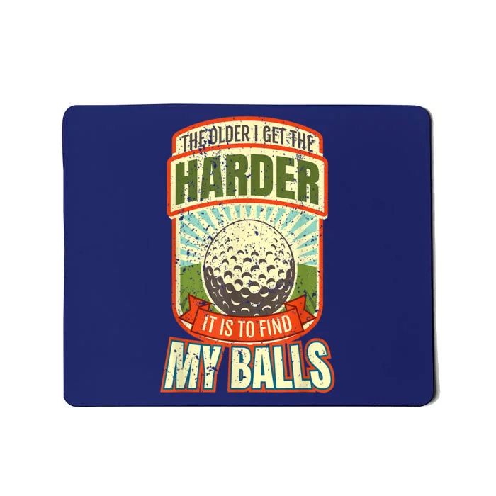 Retro Funny Golf For Golfer Gift Mousepad