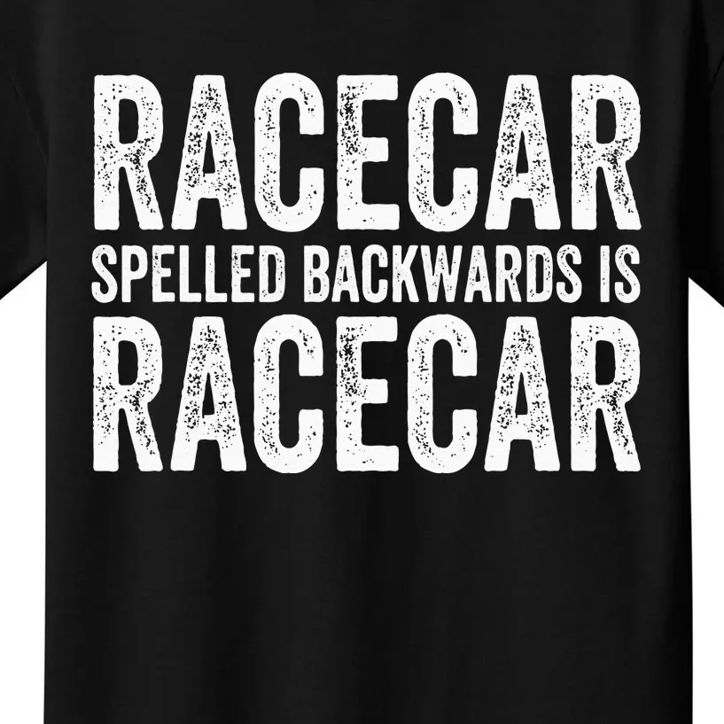 Racecar for Gift Mechanic Fast Race Car Racing Funny Kids T-Shirt