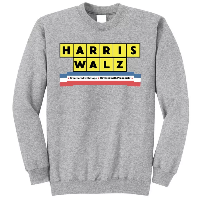 Ron Filipkowski Harris Walz Smothered With Hope Covered With Prosperity Sweatshirt