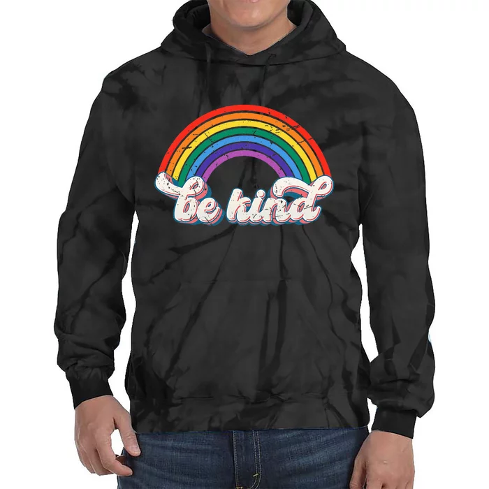 Rainbow Flag Human Rights & Gay Rights Lgbtq Tie Dye Hoodie