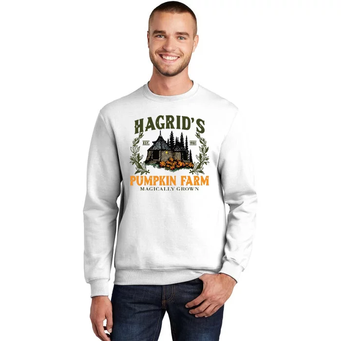 Retro Fall HagridS Pumpkin Farm Patch Autumn Pumpkin Garden Sweatshirt