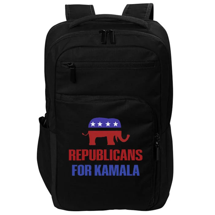 Republicans For Harris 2024 President Funding For The People Impact Tech Backpack