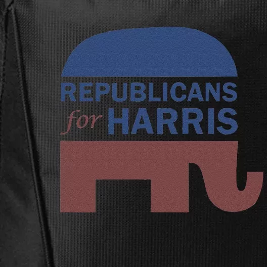 Republican For Harris Walz President Campaign Funding 2024 City Backpack