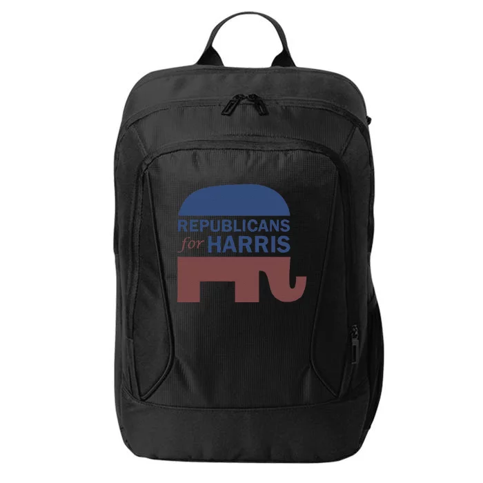 Republican For Harris Walz President Campaign Funding 2024 City Backpack