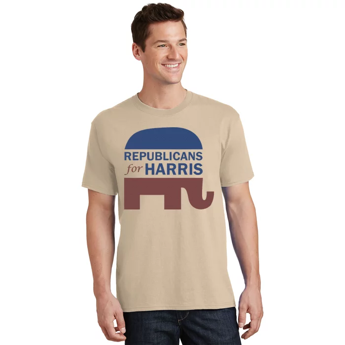 Republican For Harris Walz President Campaign Funding 2024 T-Shirt