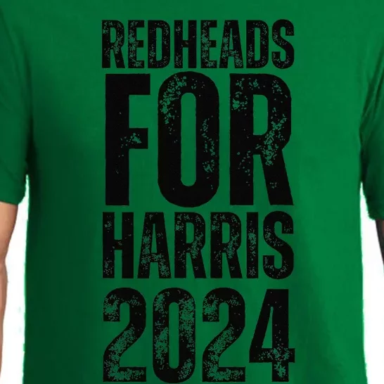 Redheads For Harris 2024 Harris Walz Redheads For Kamala Pajama Set