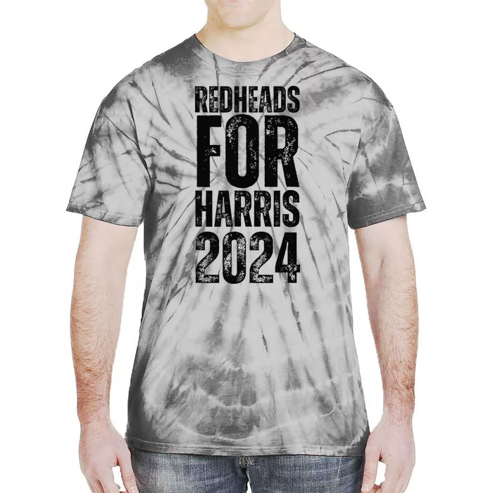 Redheads For Harris 2024 Harris Walz Redheads For Kamala Tie-Dye T-Shirt