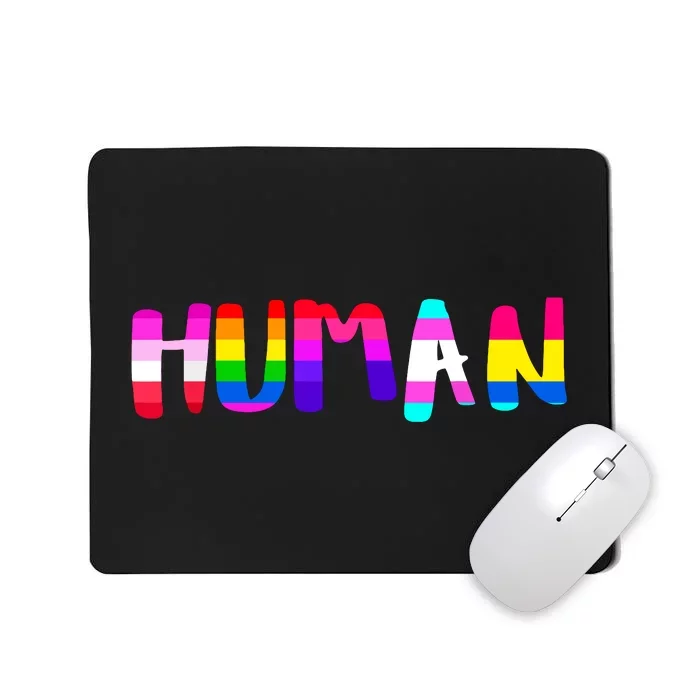 Rainbow Flag Human Rights Gay Rights Lgbtq Pride Month Mousepad