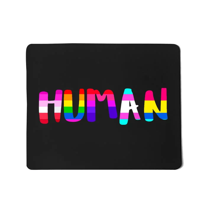 Rainbow Flag Human Rights Gay Rights Lgbtq Pride Month Mousepad