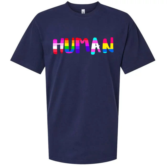 Rainbow Flag Human Rights Gay Rights Lgbtq Pride Month Sueded Cloud Jersey T-Shirt