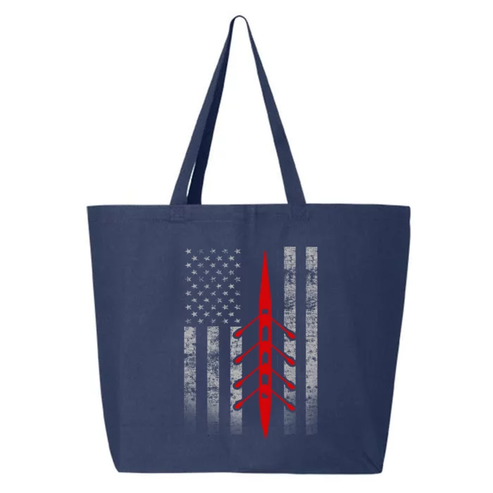 Rowing Flag Hoodie - Rowing Boat Flag Hooded 25L Jumbo Tote