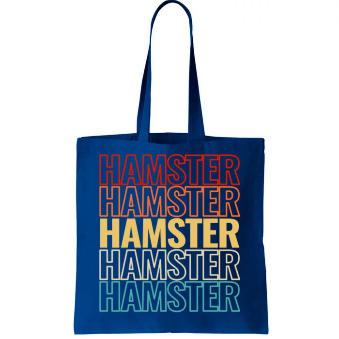 Retro Funny Hamsters And Cute Hamster Pet Gift Tote Bag