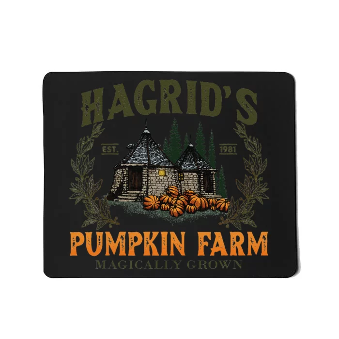 Retro Fall HagridS Pumpkin Farm Patch Autumn Pumpkin Garden Gift Mousepad