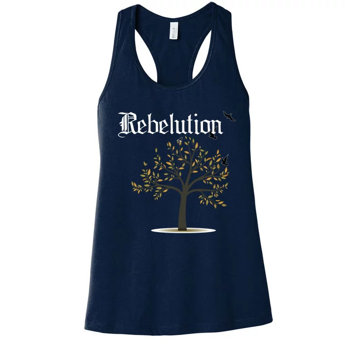 Rebelution Falling Into Place Women's Racerback Tank